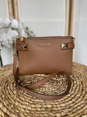 Michael Kors Tan Leather Shoulder Cross Body Bag • £84