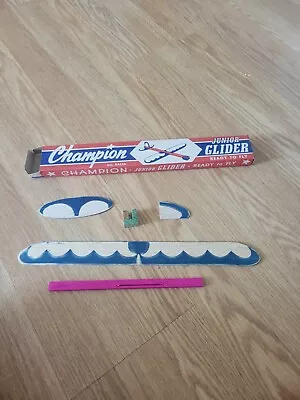 Champion Model Co. Junior Glider All Balsa Ready To Fly Vintage In Box Brooklyn • $20