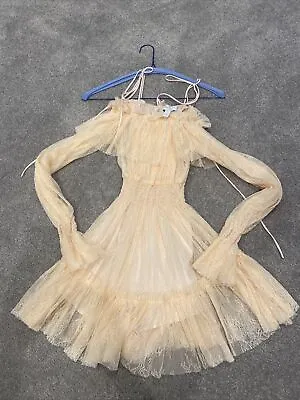 $50 • Buy Alice Mccall Lace Playsuit Sz 4
