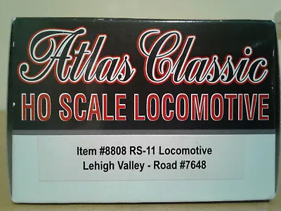 $90 • Buy Ho Atlas Classic Alco Rs-11 Lehigh Valley Lv #7648 8808