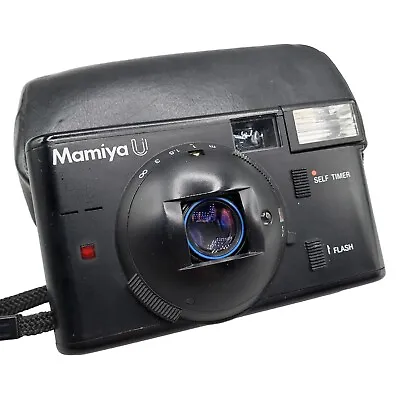 Mamiya U Auto Focus Point & Shoot 35mm Film Camera Lens:F2.8 35mm USA SHIP! • $79.99