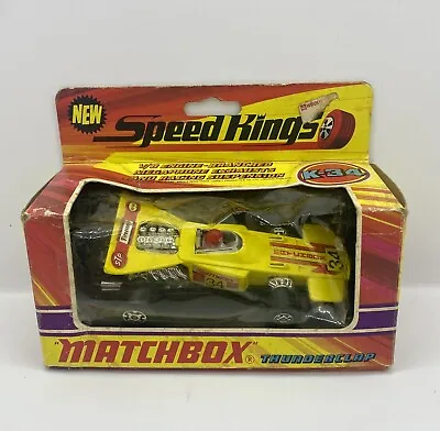 Matchbox Vintage Speedkings K34 Thurderclap Yellow - VGC Boxed • £14