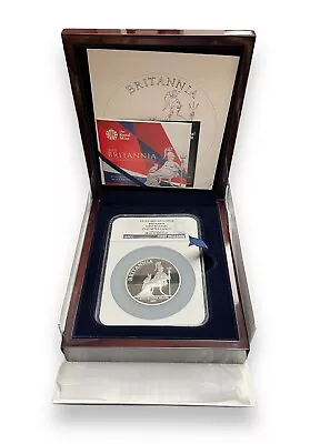 2013 5OZ Britannia Silver Coin NGC Certified • $350