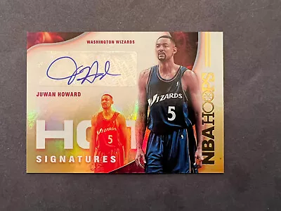 2021-22 Hoops Juwan Howard Auto - Fab Five • $12.74