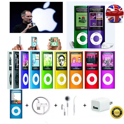 Apple IPod Nano 1st 2nd 3rd 4th 5th & 6th Generation 2GB 4GB 8GB & 16GB • £27.59