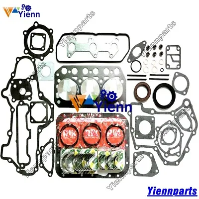 K3D Overhaul Rebuild Kit For Mitsubishi Engine Parts Piston Ring Bearing Gasket • $425