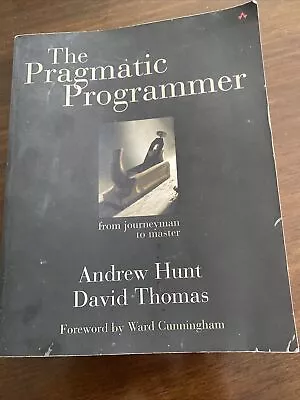 The Pragmatic Programmer : From Journeyman To Master By David Thomas And Andrew • $12.99