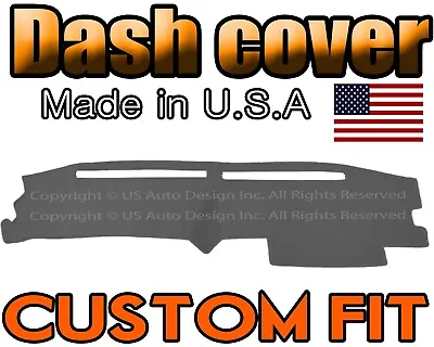 Fits 1987-1991 TOYOTA CAMRY DASH COVER MAT DASHBOARD PAD USA MADE/ CHARCOAL GREY • $37.90