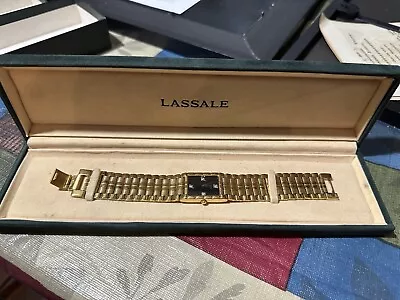 Men's Vintage Seiko Lassale Watch Gold Two - Tone • $24