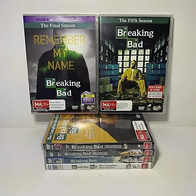 Breaking Bad - Complete Series - DVD Region 4 - Bryan Cranston - VGC + Free Post • $39.99