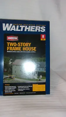 N Scale Walthers Two-Story Frame House Kit #933-3888 BN Sealed Box • $45