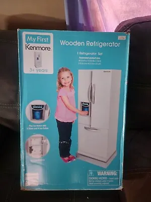 My First Kenmore Wooden Refrigerator Set 3+ Years Rare NIB • $240