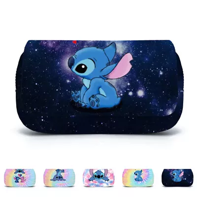 £10.19 • Buy Lilo & Stitch Pencil Case Student Stationery Organizer Bag Pen Pouch Kids Gift