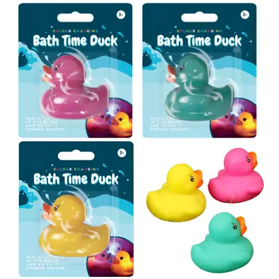Light Up Bath Toys 3 LED Colour Change Ducks Kids Light Up Bath Toy Ducks • £8.99
