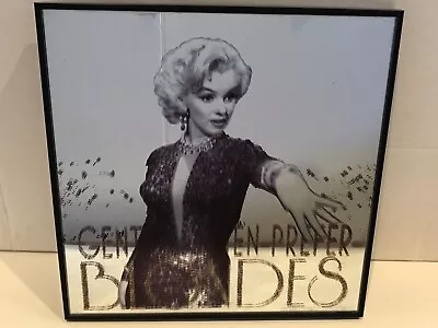 20th Century Fox “Gentlemen Prefer Blondes” Marilyn Monroe 12”x12” Square Mirror • $29.99