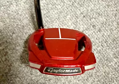 RH TaylorMade Spider Mini Red Putter Single Bend 34  Team Taylormade SuperStroke • $99.99
