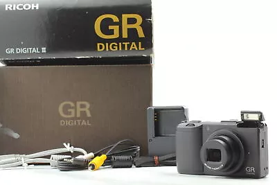 Read ! SH:1673 [MINT]  Ricoh GR Digital III 3 10.0MP Black Compact Camera JAPAN • $771.18