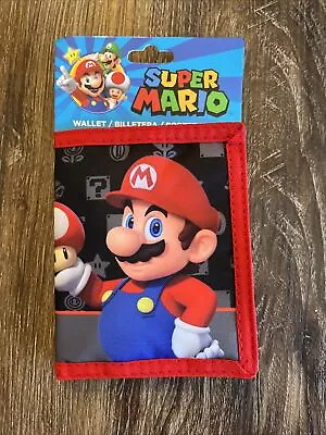 Bioworld Super Mario Trifold Wallet  • $7