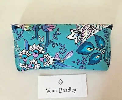 Vera Bradley ~  Peacock Garden  ~ Hard Shell ~ Readers Eyeglasses Case ~ NWT • $19.50