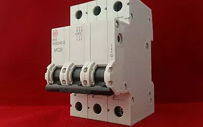 Wylex Nsb340-b 40a 40amp B Type B40 Triple Pole Tp 3p Mcb Fuse Switch  • £22.99