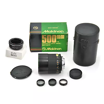 Makinon MC Reflex F500mm F8 Lens For Minolta MD/Sony Nex Mount! Good Condition! • $99.99