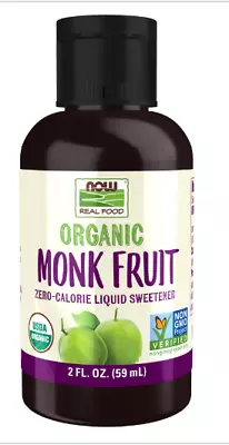 Now Real Food Organic Monk Fruit 2 Fl.oz. • $7.99