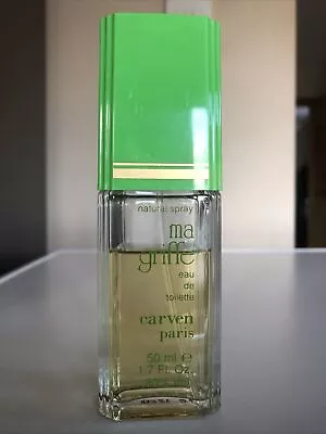 Vintage Carven Ma Griffe Eau De Toilette Natural Spray 50ml • £24.99