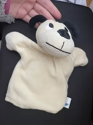 Milky Bar Dog Hand Puppet Plush Soft Toy Nestle 9  • £2