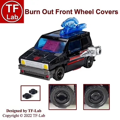 Wheel Cover Upgrade Kit:Legacy Velocitron Speedia Diaclone Burn Out Transformers • $3.16