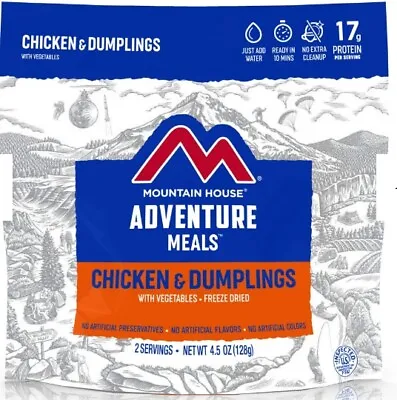 Mountain House Freeze Dried Food / Chicken And Dumplings / 6 PACK • $75