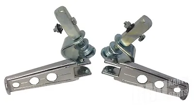 New! Chrome Footrest Set For 1  Frame For Mini Bikes Motorcycles Choppers Harley • $24.96
