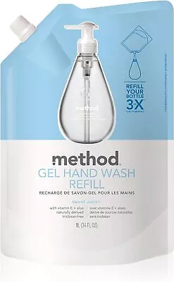 Method Gel Hand Soap Refill Sweet Water 34 Oz 1 Pack Packaging May Vary • $45.99