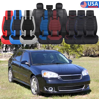 For Chevrolet Malibu Maxx 04-07 Car Seat Covers Full Set Leather 5-Seat Cushion • $119.24