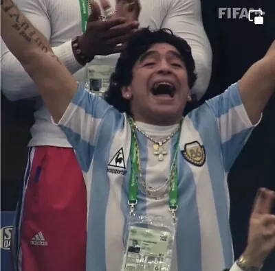 Argentina 86 #10 Jersey Sz M Maradona 9/10 • $425