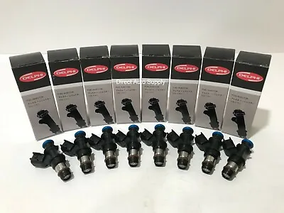 8 New Oem Fuel Injectors 12580681 For Gm 4.8l 5.3l 6.0l 6.2l V8 • $69.99