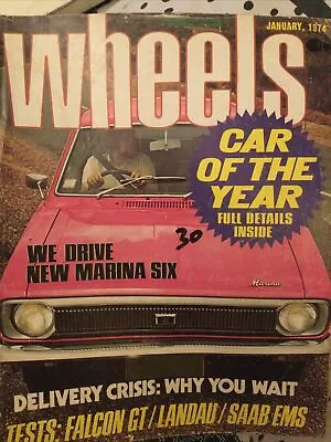 Wheels Jan 1974 • $17.50