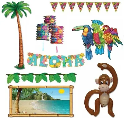 £6.99 • Buy Luau Party Tropical Hawaiian Beach New Years Eve Party Birthday Decorations