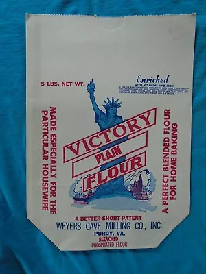 $5.99 • Buy Victory Flour Bag, Purdy, VA