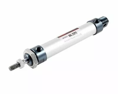 20mm Bore 75mm Stroke Aluminum Alloy Pneumatic Mini Air Cylinder # • $10.97