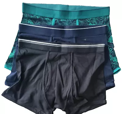 Ex M*S Mens Cool Fresh Boxers Shorts 3 Pack Size S #14 • £11.99