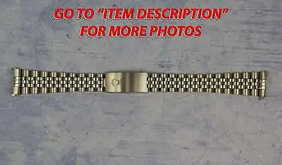 $58 • Buy Rolex Steel Bracelet Jubilee  63110 17mm For Midzise Datejust & Oyster Perpetual