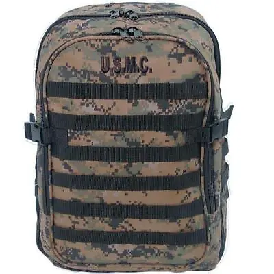 USMC Backpack - Marine Corps MARPAT MOLLE Pack - Military Woodland Camo Pack • $79.99