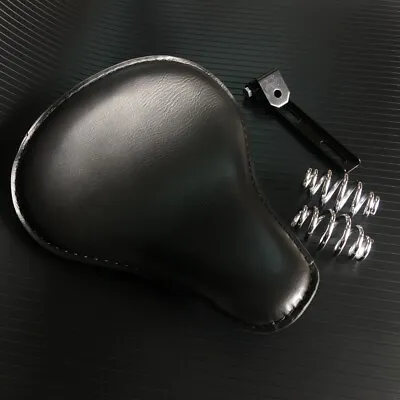 Motorcycle Black Solo Driver's Seat For Yamaha V-Star 650 950 1100 1300 Custom • $73.11