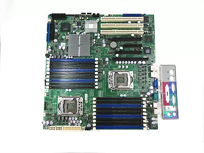 X8DTN+ Supermicro Intel Dual Xeon LGA1366 DDR3 Server System Motherboard  • $55.99