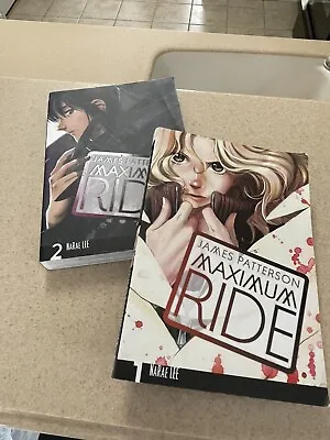 Maximum Ride 1 2 Manga Fantasy 🪄 English James Patterson Graphic Novel • $14.96