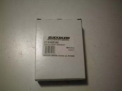 Quicksilver Mercury  #87-814281a5  Shift Interupt Switch Free Freight • $24.95