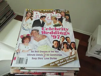 People Magazine  Feb 10 1997 Celebrity Weddings '97 • $17