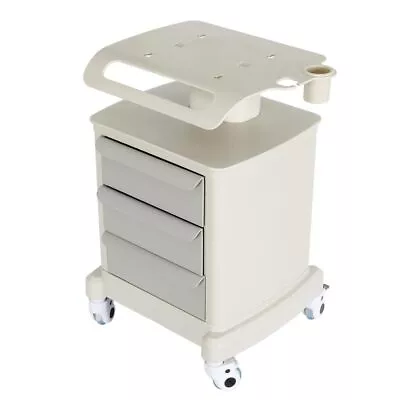 3 Drawer Ultrasound Cart Imaging Scanner Cart Medical Beauty Mobile Trolley Cart • $262.49