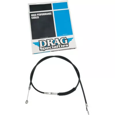 H.E. 64 11/16  Black Vinyl 2+ Extended Length Clutch Cable Harley Touring 08-16 • $68.95