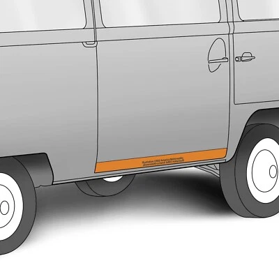 $80.95 • Buy Inner Bottom Plate Sliding Door Skin For 1964-1979  VW Bus